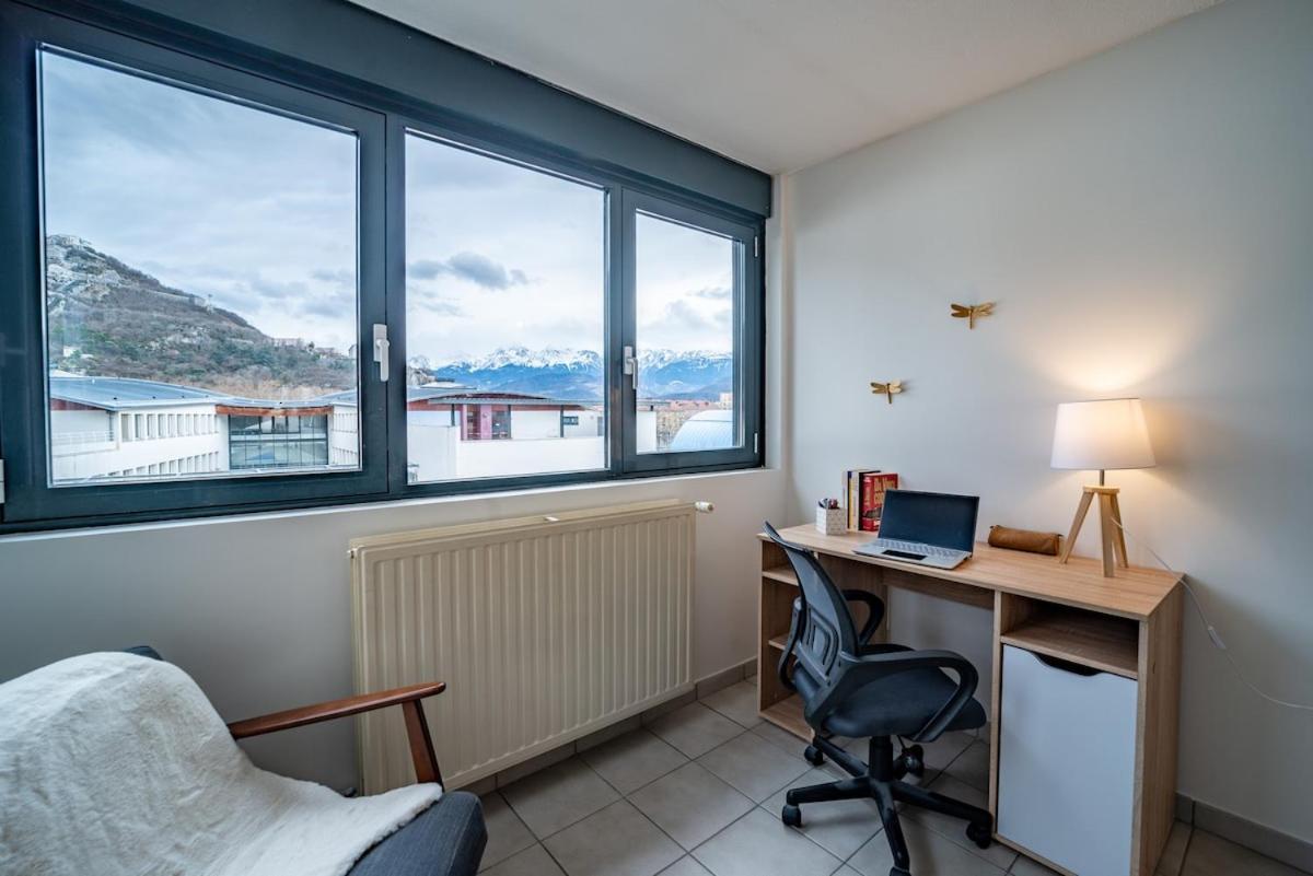 Apartament Standing Europole, Garage Prive, Calme, Netflix Grenoble Zewnętrze zdjęcie
