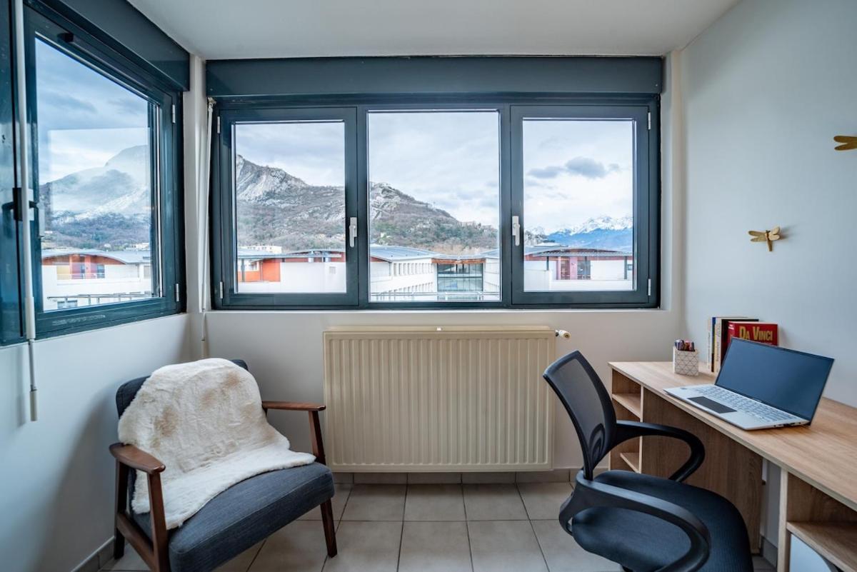 Apartament Standing Europole, Garage Prive, Calme, Netflix Grenoble Zewnętrze zdjęcie