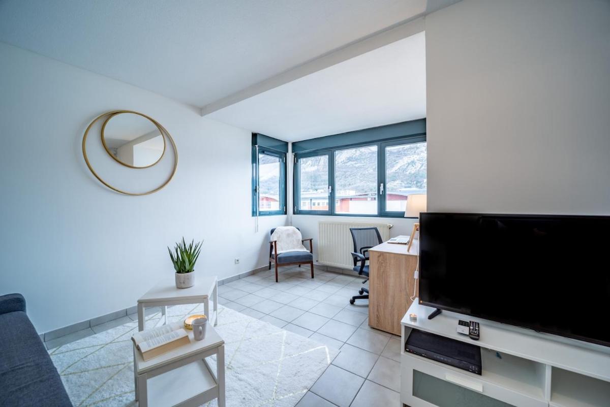 Apartament Standing Europole, Garage Prive, Calme, Netflix Grenoble Zewnętrze zdjęcie